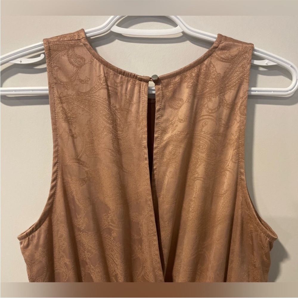 Aritzia Wilfred Rive Rose Gold Romper EUC - Picture 6 of 12